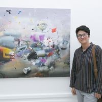 Meet Me Where The Wild Things Grow IV-painting-edith-torony