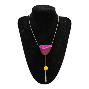"Geometry" Pyramd Necklace-jewelry-maria-filipescu