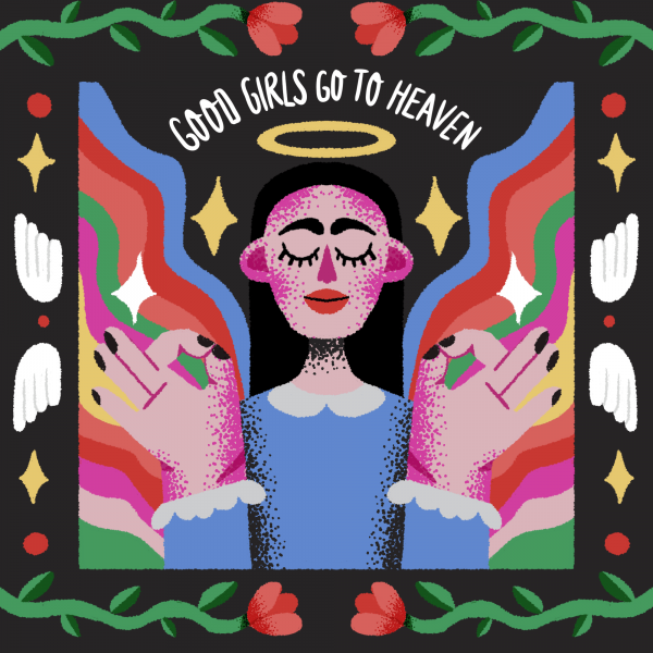 Good girls go to heaven-illustration-and-design-