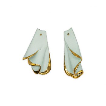 Turquoise Wave Earrings-jewelry-raluca-buzura