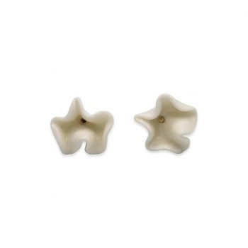 White wavy earrings-jewelry-raluca-buzura