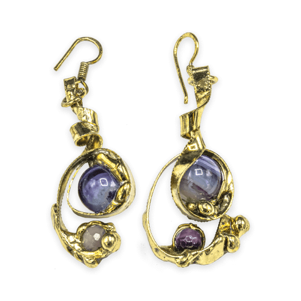 Amethyst earrings-earrings-alina-bancila
