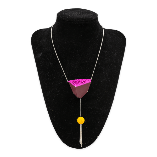 "Geometry" Pyramd Necklace-jewelry-maria-filipescu
