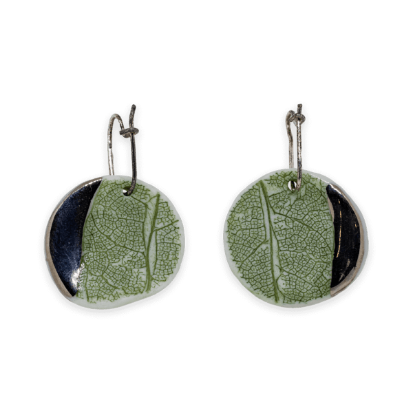 Small Delicate leaves earrings IV-earrings-aniela-ovadiuc