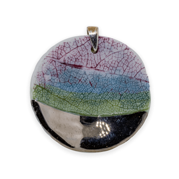 Delicate leaves pendant III-jewelry-